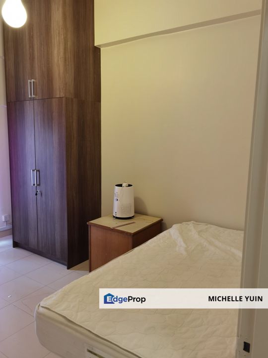 Hartamas Regency 1 fully furnished Dutamas 3+1rooms Desa Sri 3baths Mont Kiara 2carparks North Segambut ready now Duta actual photo International scho, Kuala Lumpur, Dutamas
