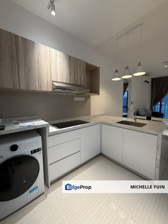 Hampton Damansara condo Country Heights fully furnished Persiaran Tecoma actual unit Perdana 2R2B 2cp Bukit Lanjan ready now forest view uphill, Kuala Lumpur, Country Heights Damansara