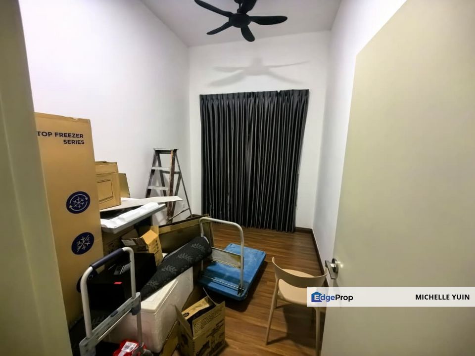 Arunya condo KL North fully furnished Kepong 3R2B Sri Segambut Pintasan 2cp actual photo Jinjang low floor Udang Siar many units for rent with balcony, Kuala Lumpur, Kepong