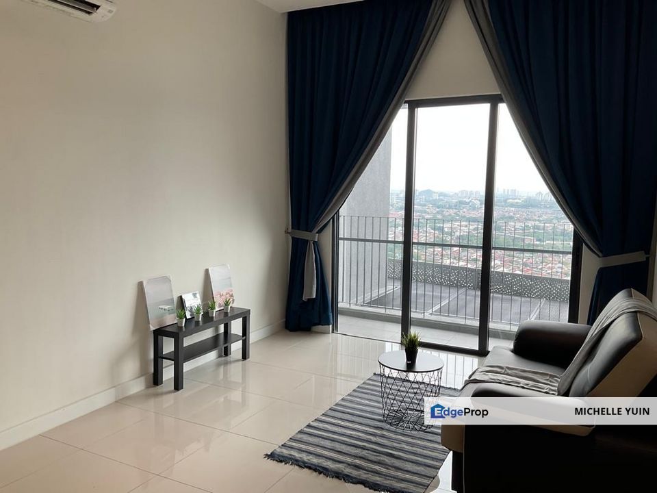 Unio Residence Jalan Kepong fully furnished MRT Jinjang 2R2B Kepong Baru 1carpark Laman Rimbunan Raya actual unit photo Api Ambong few units for rent , Kuala Lumpur, Kepong