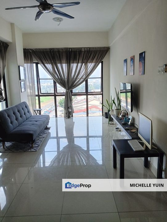 Park 51 Residency condo partial furnished Seksyen 51a 3+1rooms Petaling Jaya 2baths Sungai Way 1cp Seri Setia many units SS9 tenanted Industrial zone, Selangor, Petaling Jaya