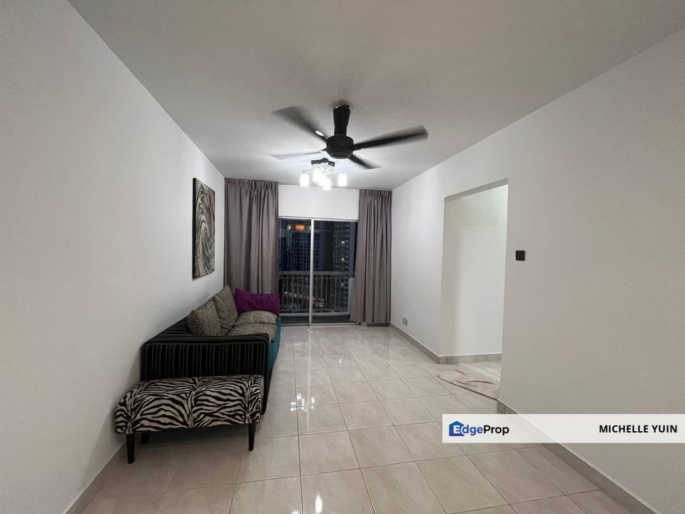 Anggun Puri condo Dutamas Raya partial furnished Segambut Dalam 3R2B Desa Sri Hartamas 1carpark Duta actual photo North Kiara gas stove French school, Kuala Lumpur, Dutamas