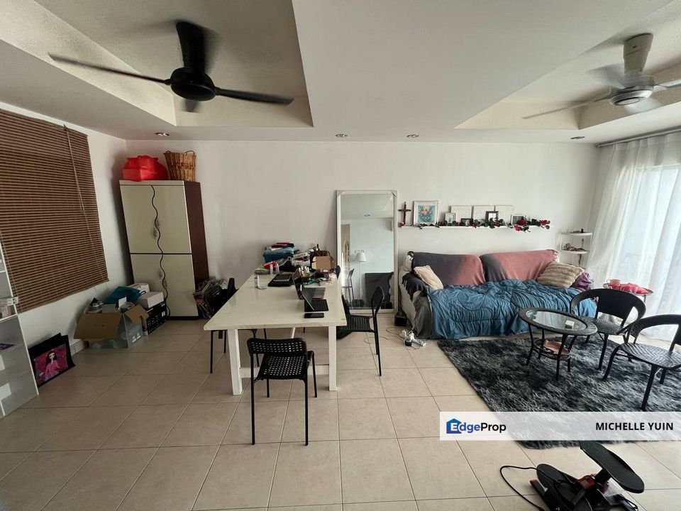 Changkat View condominium Jalan Dutamas Raya freehold Solaris 3R2B Mont Kiara 1cp KL Metropolis partial furnished French International School tenanted, Kuala Lumpur, Dutamas