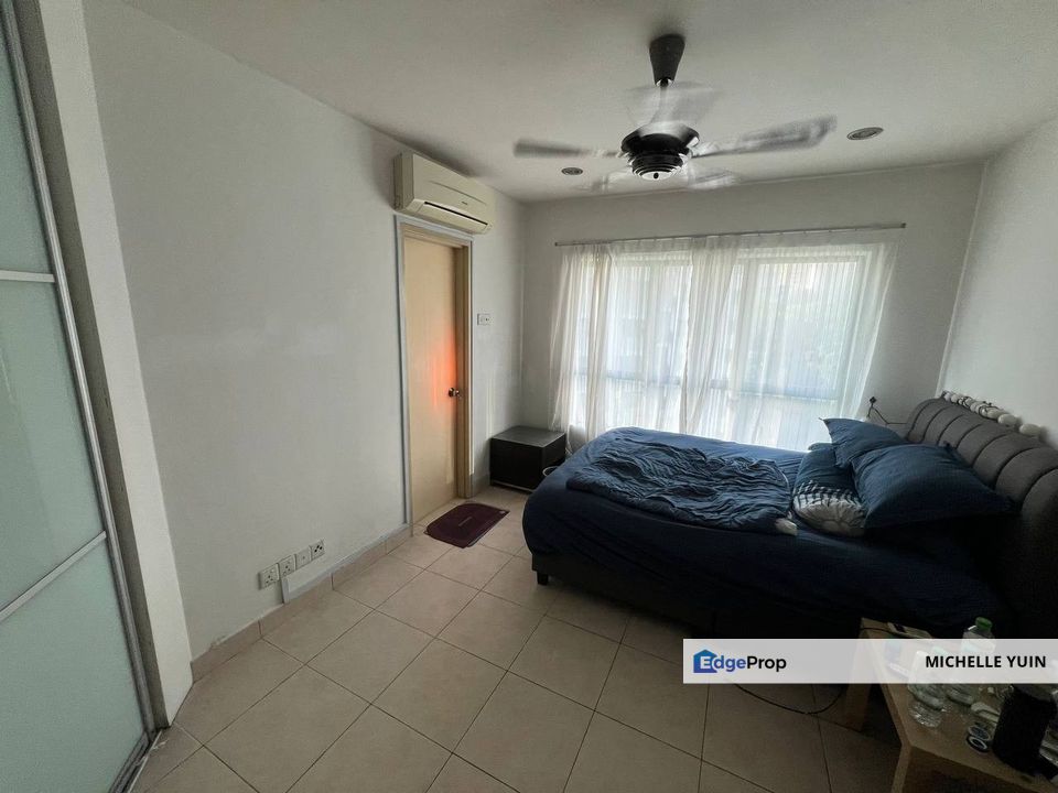 Changkat View condominium Jalan Dutamas Raya freehold Solaris 3R2B Mont Kiara 1cp KL Metropolis partial furnished French International School tenanted, Kuala Lumpur, Dutamas