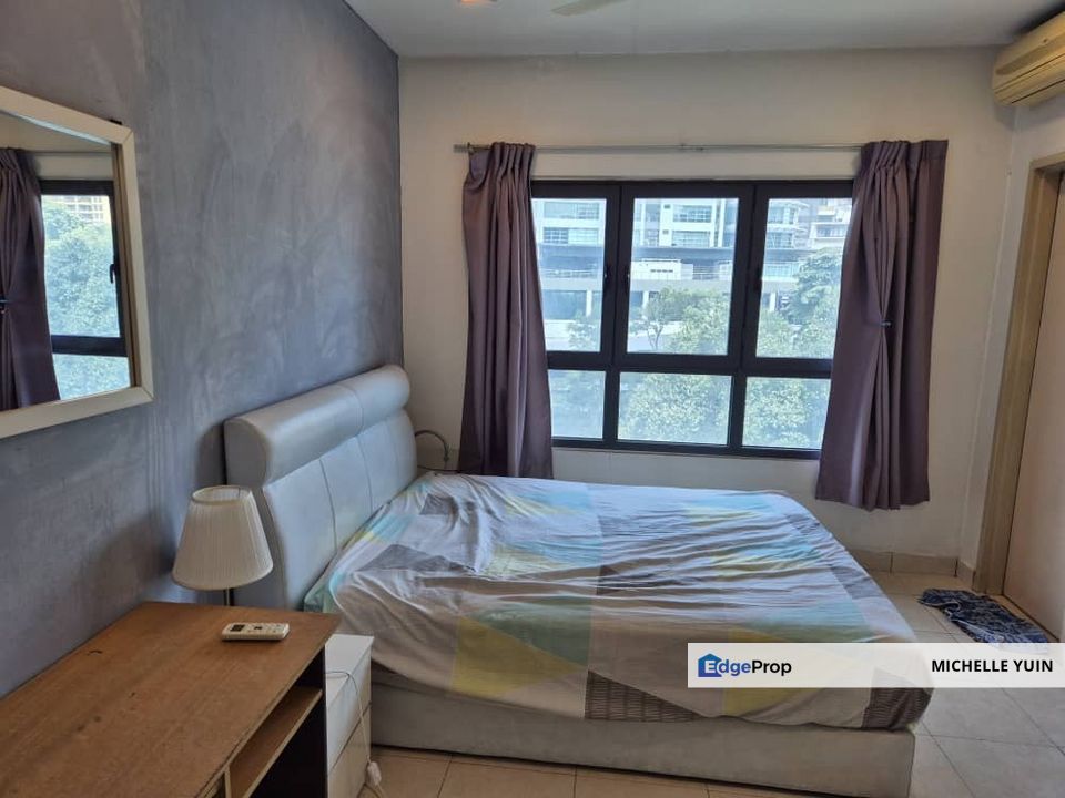 Changkat View condo Jalan Dutamas freehold French International School 3R2B 1cp facing Solaris Dutamas partial furnish Mont Kiara vacan North Segambut, Kuala Lumpur, Dutamas