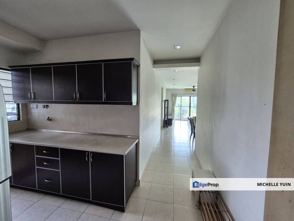 Changkat View condo Jalan Dutamas almost fully furnished French International School facing Solaris actual photo North Segambut Dalam 3R2B 1cp Mont Ki, Kuala Lumpur, Dutamas