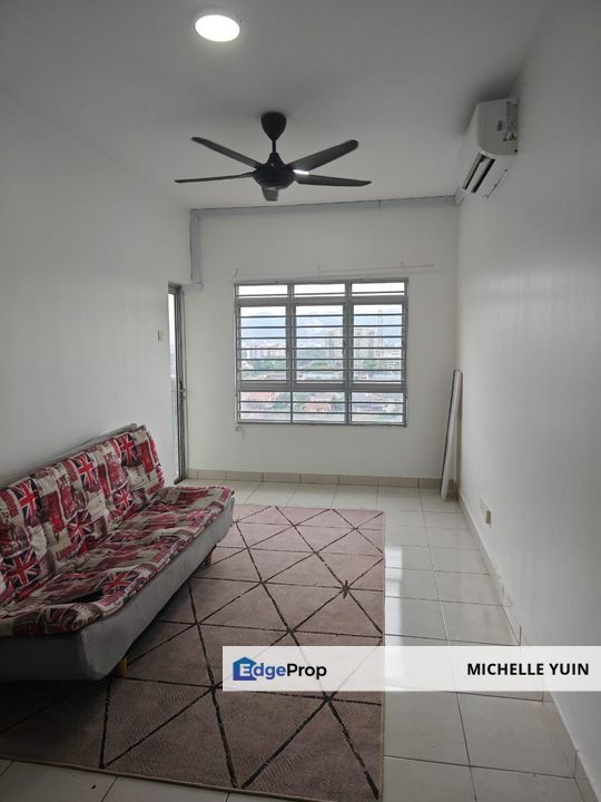 Sky Awani Residensi partial furnished Jalan Sentul Pasar 3R2B 1cp Setapak ready now Batu Muda Tambahan city view Taman Pelangi convenient Dato Senu, Kuala Lumpur, Brickfields