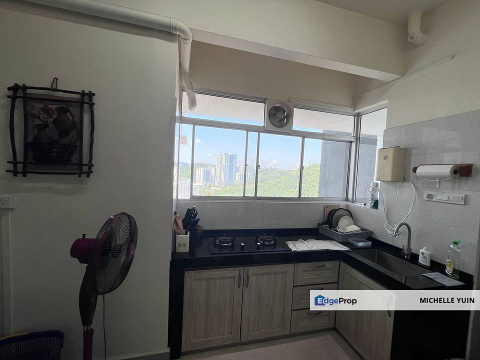 Villa Crystal condo Segambut Sri Sinar freehold North Kiara partial furnished Sri Bintang 4rooms 3baths Kepong Menjalara 3carpark low density Hartamas, Kuala Lumpur, Segambut