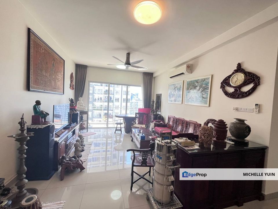 Villa Crystal condo Segambut Sri Sinar freehold North Kiara partial furnished Sri Bintang 4rooms 3baths Kepong Menjalara 3carpark low density Hartamas, Kuala Lumpur, Segambut
