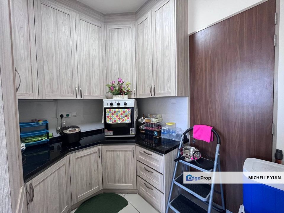 Villa Crystal condo Segambut Sri Sinar freehold North Kiara partial furnished Sri Bintang 4rooms 3baths Kepong Menjalara 3carpark low density Hartamas, Kuala Lumpur, Segambut