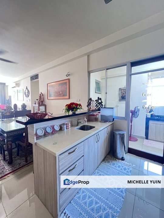 Villa Crystal condo Segambut Sri Sinar freehold North Kiara partial furnished Sri Bintang 4rooms 3baths Kepong Menjalara 3carpark low density Hartamas, Kuala Lumpur, Segambut