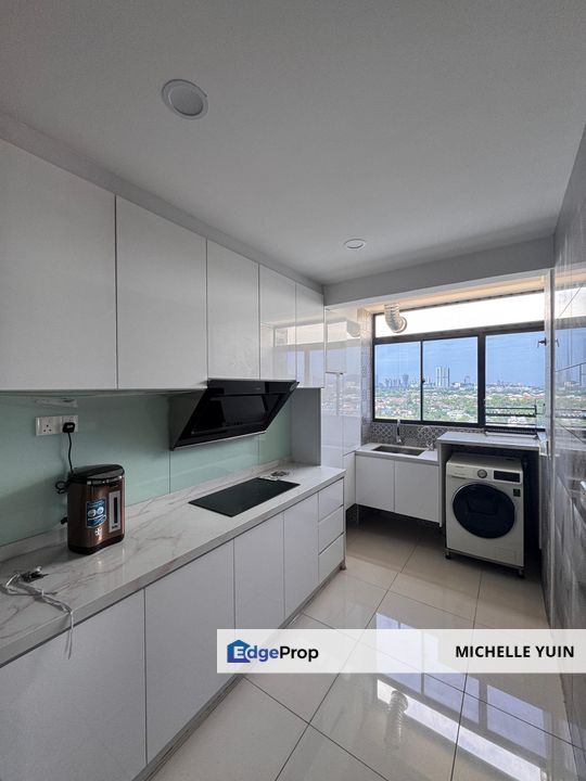 Legend Heights condo Taman Sri Segambut partial furnished Bintang Hill 3+1rooms Kepong Baru 2baths Sri Sinar 2carpark Udang Siar ready now North Kiara, Kuala Lumpur, Segambut