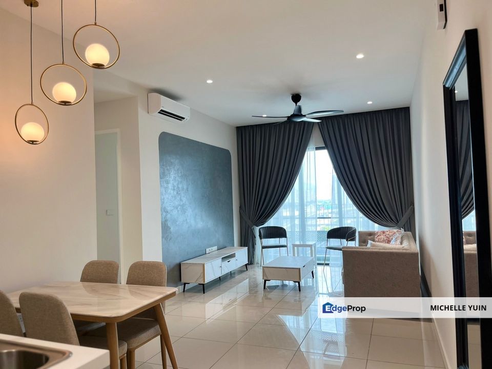 Unio Residence Jalan Kepong fully furnished MRT Jinjang ready now Laman Rimbunan Raya 2R2B 1cp Kepong Baru actual photo Ambong Api few units Fadason , Kuala Lumpur, Kepong