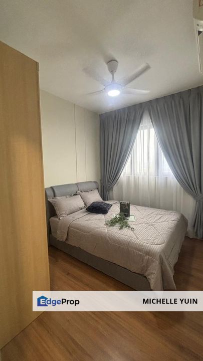 M Vertica KL City Residence corner lot Taman Maluri 4room 2bath Cheras convenient Sunway Velocity walk to LRT MRT Maluri 2cp Loke Yew ready now , Kuala Lumpur, Cheras