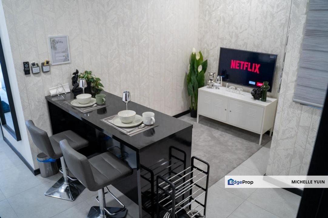 Neu Suites Ampang fully furnished Nipah Off 2R1B Kampung Berembang 1carpark 3rd Nvenue actual photo Jelatek ready now Dato Keramat many units Embassy , Kuala Lumpur, Ampang
