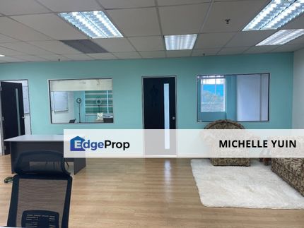 Metropolitan Square office partial furnished Damansara Perdana Petaling Jaya 1carpark partition room, Selangor, Petaling Jaya