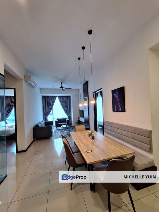 Opus KLCC KL City Centre fully furnished with balcony 3Rooms 2baths 1carpark facing Merdeka 118, Kuala Lumpur, Pudu