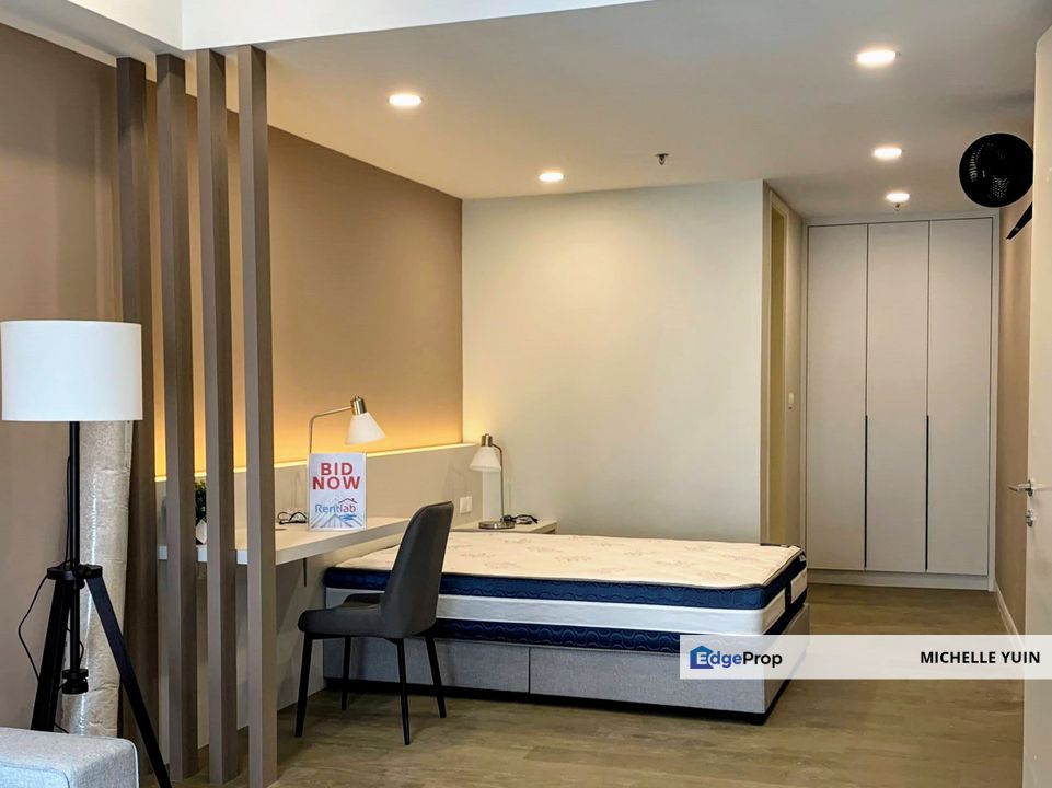 The Ooak Residence Mont Kiara 2bedroom converted freehold id design Suite 163 fully renovated Dutamas Sri Hartamas good for investment, Kuala Lumpur, Mont Kiara