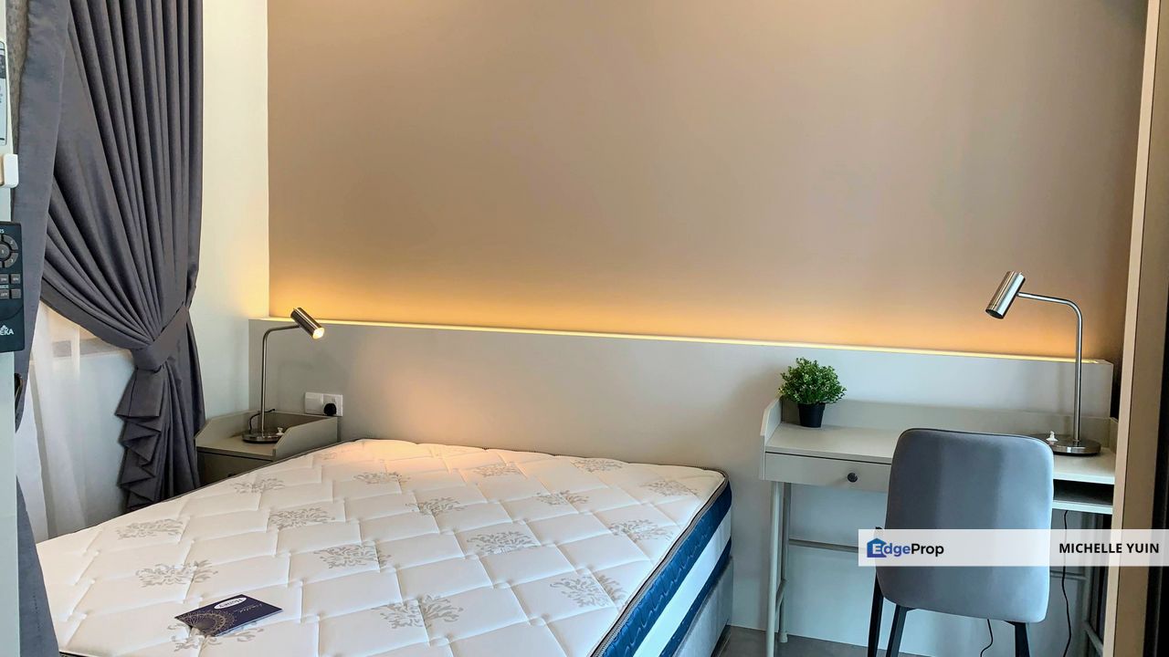 The Ooak Residence Mont Kiara 2bedroom converted freehold id design Suite 163 fully renovated Dutamas Sri Hartamas good for investment, Kuala Lumpur, Mont Kiara