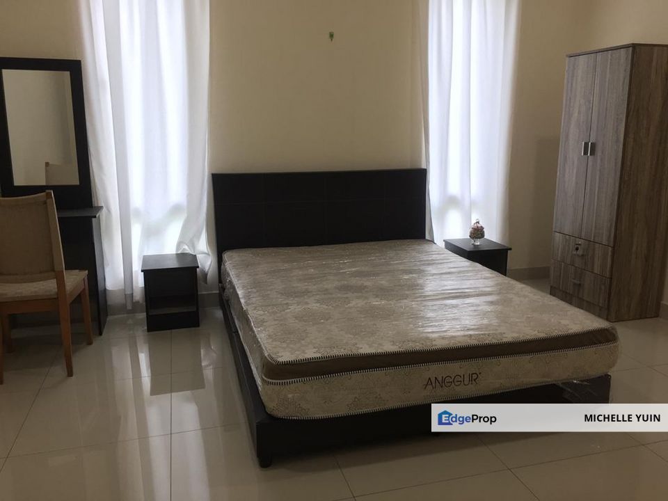 Bungalow Villa Safira Saujana Impian Kajang fully furnished Taman Kantan Permai 6rooms 6+1bath Puncak Saujana Sg Long big car porch Mahkota Cheras, Selangor, Kajang