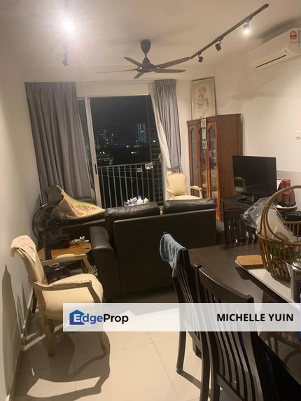 Sofiya Residensi Desa Parkcity fully furnished Mont Kiara Dutamas 3rooms 2baths 1carpark Hartamas vacant ready Arkadia facing park low floor , Kuala Lumpur, Desa Parkcity