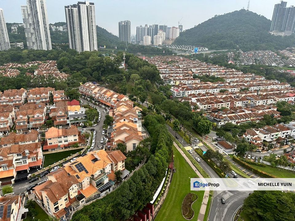 Beverly Tower Plaza Medan Putra 3+1 rooms 2baths Bandar Menjalara Kepong freehold Desa Park City high floor North Kiara tenanted now Maluri, Kuala Lumpur, Bandar Menjalara