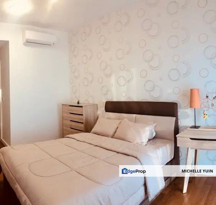 Westside Three 3 Desa Park City fully furnished Mont Kiara 4rooms 3baths Sri Hartamas Duta Kiara 2carparks Segambut Kepong Menjalara facing park, Kuala Lumpur, Desa Parkcity