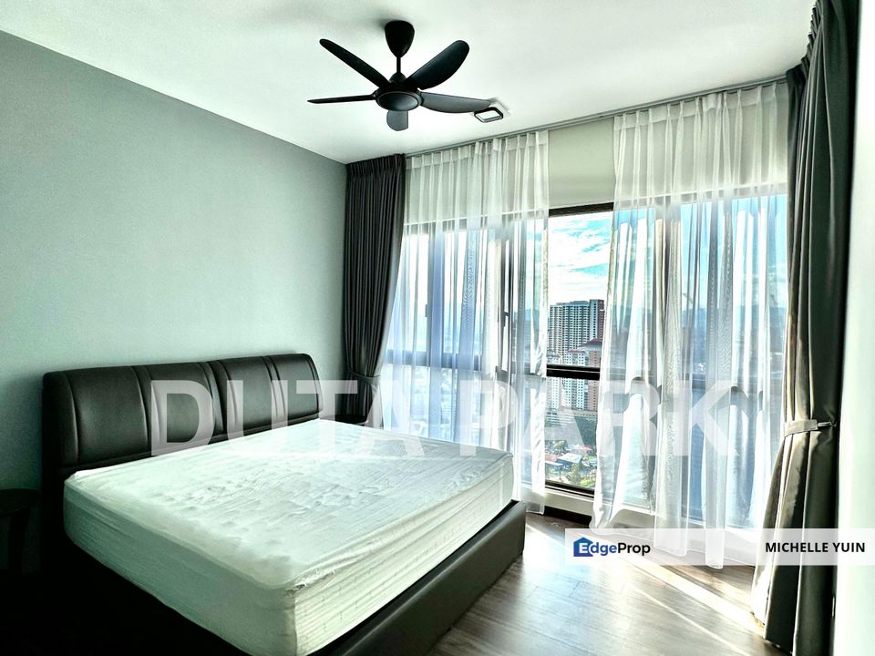Duta Park Residence Jalan Ipoh Kuching fully furnished 3R2B 2carparks Bukit Tunku with balcony PWTC mid floor vacant ready now, Kuala Lumpur, Jalan Ipoh