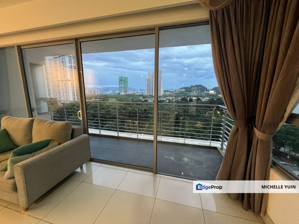 The Westside One Desa Park City Mont Kiara partial furnished 4R4B Residen Utama 2carpark Hartamas Dutamas facing Waterfront Westpark vacant Menjalara , Kuala Lumpur, Desa Parkcity