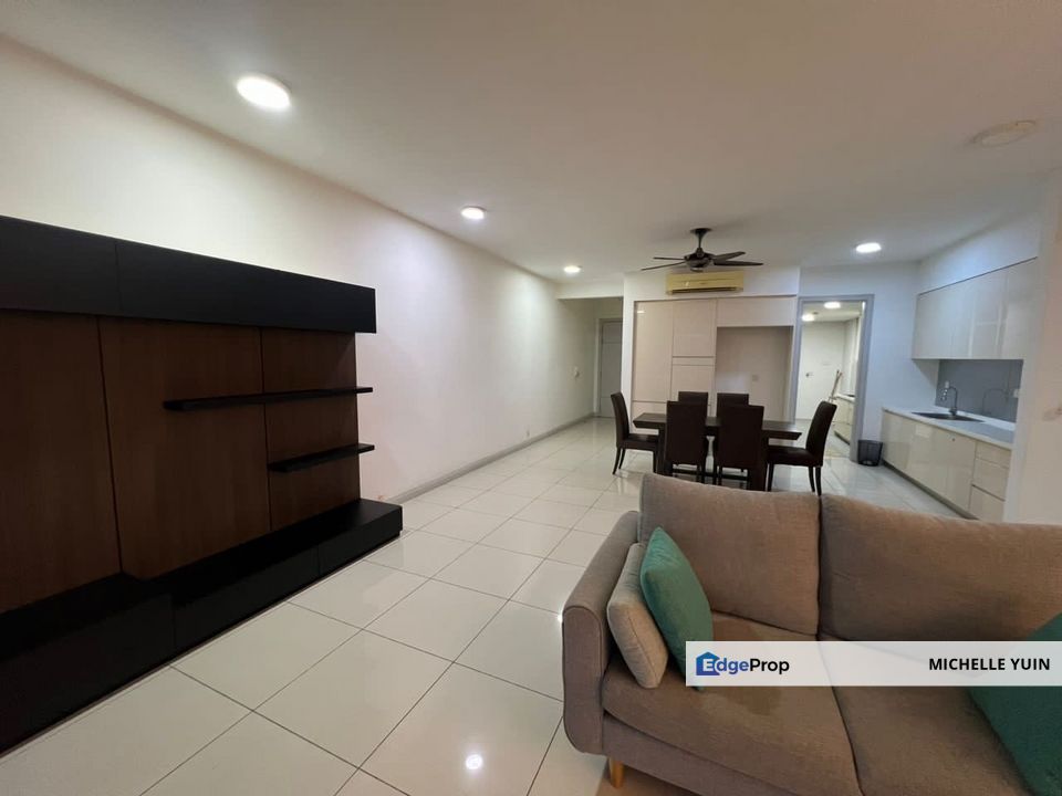 The Westside One Desa Park City Mont Kiara partial furnished 4R4B Residen Utama 2carpark Hartamas Dutamas facing Waterfront Westpark vacant Menjalara , Kuala Lumpur, Desa Parkcity