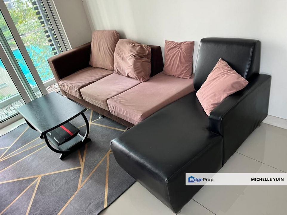 Sentul Point Residence fully furnished 3R2B low floor Kentonmen facing swimming pool Kampung Batu vacant now 1carpark big layout, Kuala Lumpur, Sentul