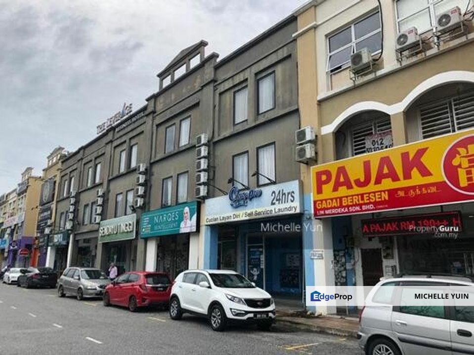 The Reef Rawang 3 storey shop office Setia Tun Teja all tenanted RM8000 rent Selayang Jaya intermediate Budiman Sentosa facing main road high exposure, Selangor, Rawang