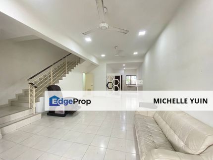 M Residence 2 Birch Rawang double storey terrace house partial furnished intermediate Cendana gated guarded Bandar Tasik Puteri Kundang, Selangor, Rawang