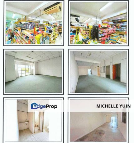 3 storey shop office Taman Pelangi Sentul Setapak intermediate lot Jalan Ipoh Kentonmen fully tenanted Batu Muda non bumi Jinjang , Kuala Lumpur, Sentul