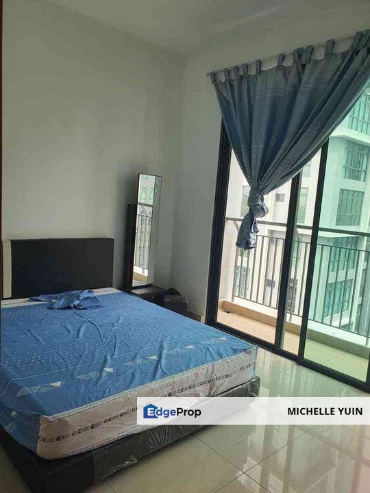 The Henge condo Kepong Metropolitan suitable for investment Metro Perdana Barat total 4rooms added partition Kiara Bay convenient Metro Prima Selayang, Kuala Lumpur, Kepong