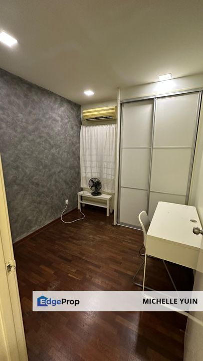 Anjung Hijau Greenfield Apartment freehold Bukit Jalil 3R2B partial furnished Awan Besar low maintenance fee OUG Sri Petaling 1cp Stadium low floor, Kuala Lumpur, Bukit Jalil
