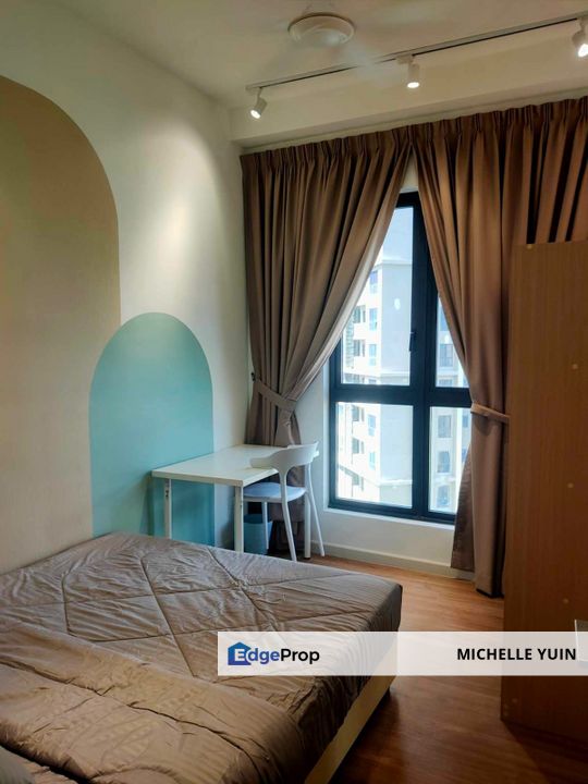 Sunway Velocity 2 Cheras Maluri fully furnished Peel 2+1rooms Cochrane 2baths 1cp connected to mall MRT LRT Miharja low floor Kampung Pandan convenien, Kuala Lumpur, Cheras