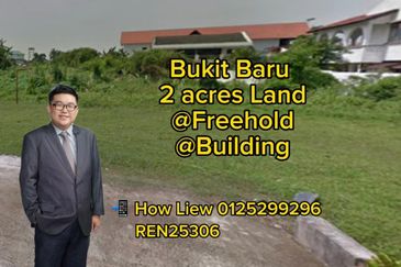 2 arce @ Freehold Building Land , Bukit Baru , Melaka for Sale  