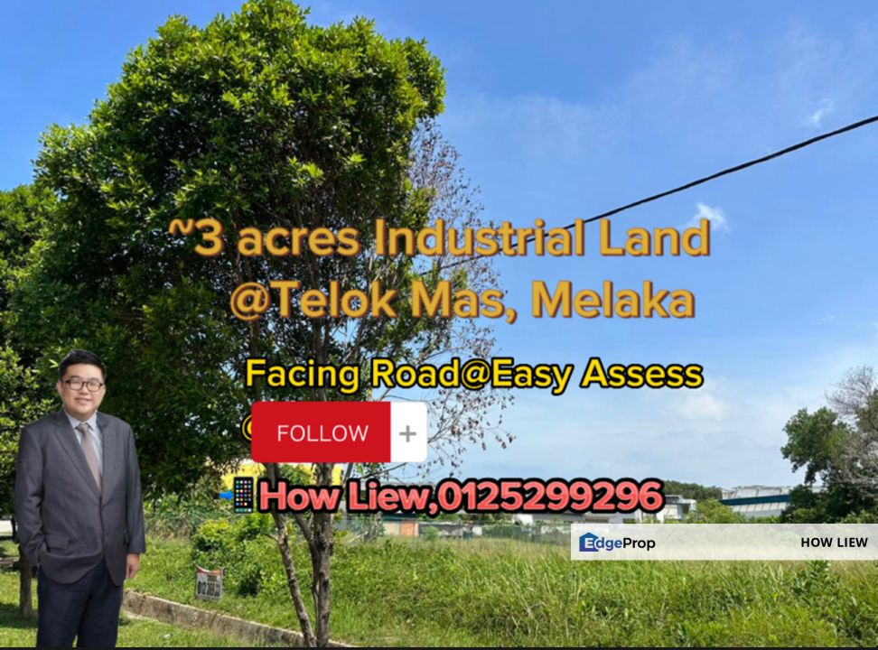 3 arce Industrial Land @Telok Mas, Melaka for Sale, Melaka, Melaka Tengah