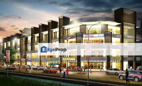 Freehold Super Shop Lot 23x71.2ft with high-ceiling shop lot @ Bukit Tingggi Klang , Selangor, Klang