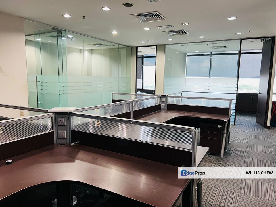 Menara UOA Bangsar Fully Furnished Office for Rent , Kuala Lumpur, Bangsar