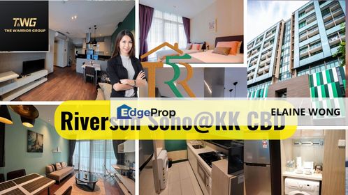 Riverson Soho | Fully Furnished | Prime Location | KK CBD, Sabah, Kota Kinabalu