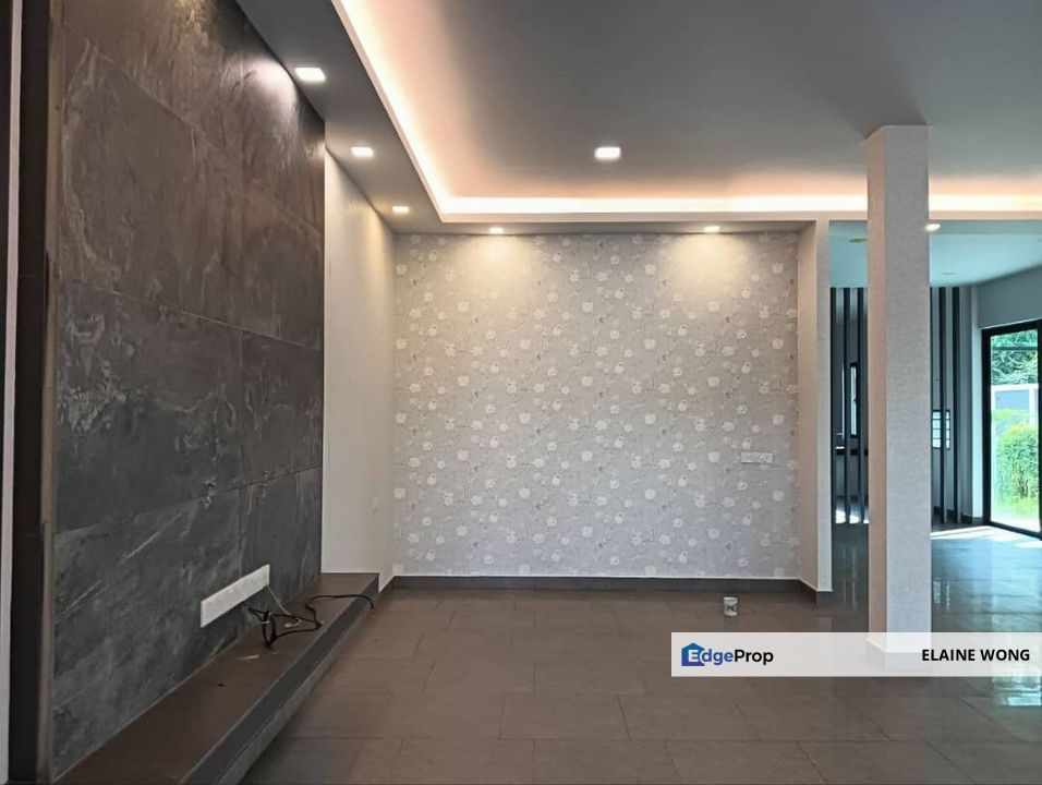 Likas Semi Double House | Opposite All Saints School | Renovated | Below Market Value | Likas KK, Sabah, Likas