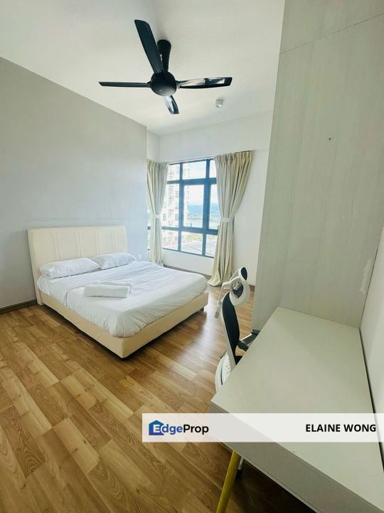 The Peak Vista | Tower A | Fully Furnished | 3R+2BR | Likas,Kota Kinabalu, Sabah, Kota Kinabalu