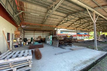 Ketiau Covered Warehouse | 0.75acres | Flood Free Area | Ketiau Lok Kawi, Sabah