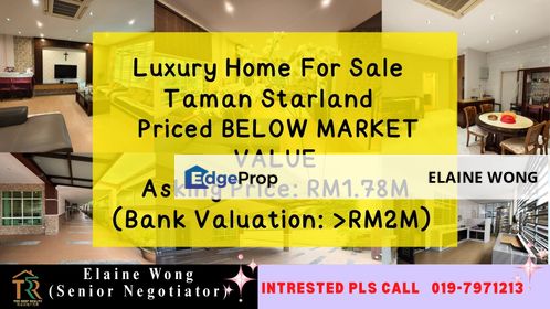 Taman Starland | 2 Storey Semi-D | Fully Renovated | Below Market Value | Penampang, Sabah, Sabah, Penampang