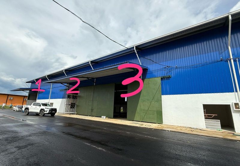 4 Units Linked Warehouse Keningau l  For Rent