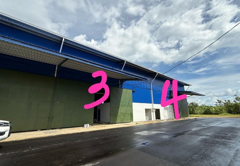 4 Units Linked Warehouse Keningau l  For Rent