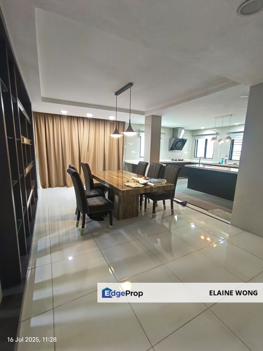 Taman Bukit Saujana | Semi-D 2-Storey House | Fully Furnished | 3B+4R | Iramanis, Sabah, Kota Kinabalu