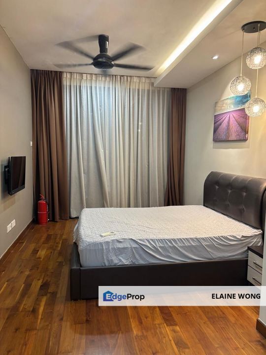 Jesselton Residence | Block A | Medium Floor | 2B+2BR | Fully Furnished | KK City, Sabah, Kota Kinabalu